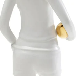 Discount Decofiguur Ball Girl White 41cm Opbergers|Woondecoratie