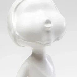 Discount Decofiguur Ball Girl White 41cm Opbergers|Woondecoratie