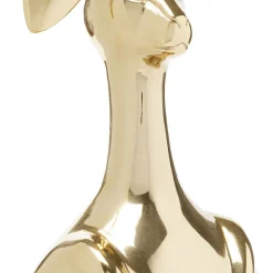 Fashion Decofiguur Bunny Gold 37cm Opbergers|Woondecoratie