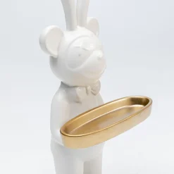 Sale Decofiguur Butler Bear 29cm Opbergers|Kasten