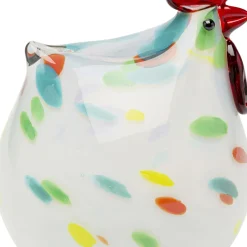 Fashion Decofiguur Chicken Colore 18cm Woondecoratie|Tuinmeubelen