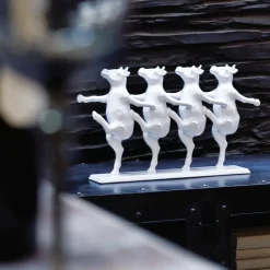 Store Decofiguur Dancing Cows Opbergers|Woondecoratie