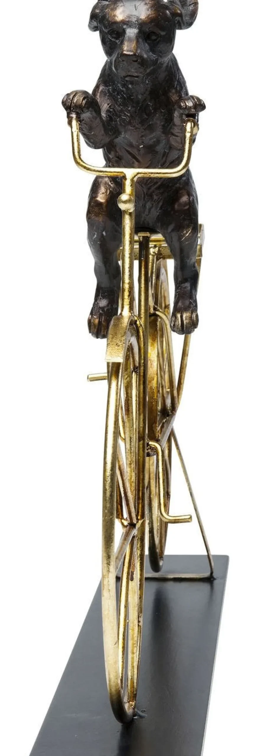 Best Sale Decofiguur Dog With Bicycle Opbergers|Woondecoratie