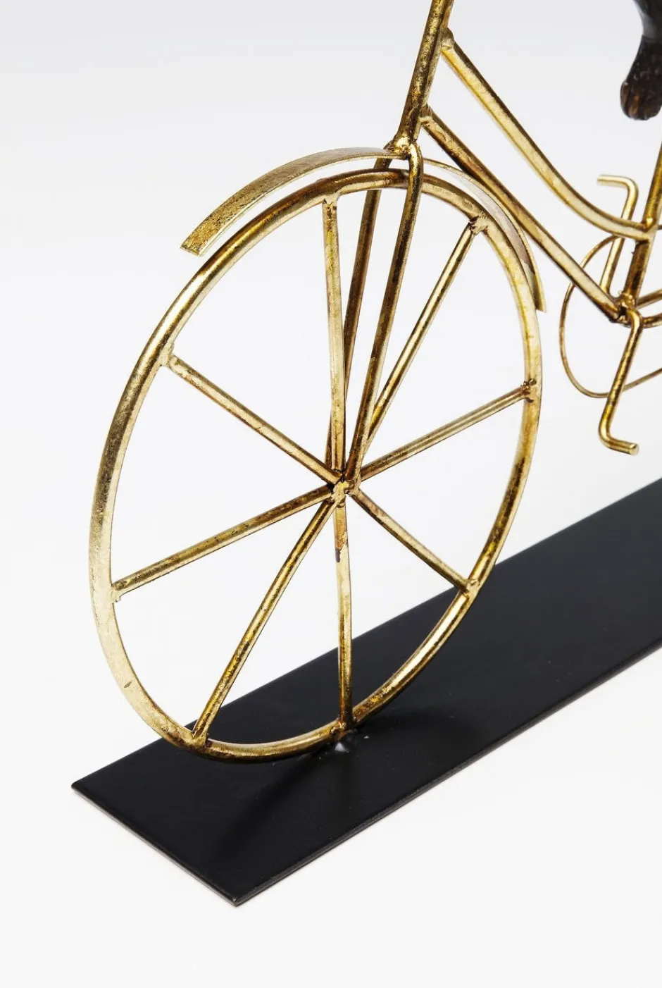 Best Sale Decofiguur Dog With Bicycle Opbergers|Woondecoratie