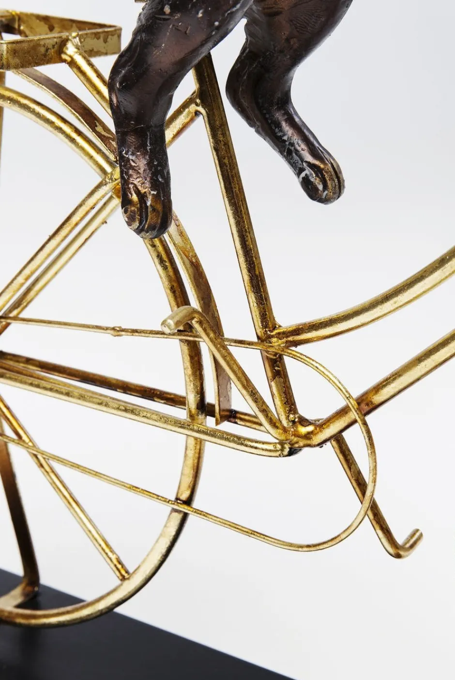 Best Sale Decofiguur Dog With Bicycle Opbergers|Woondecoratie