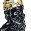 Cheap Decofiguur Dwerg Staand Zwart Goud 61cm Opbergers|Woondecoratie