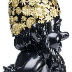 Cheap Decofiguur Dwerg Staand Zwart Goud 61cm Opbergers|Woondecoratie