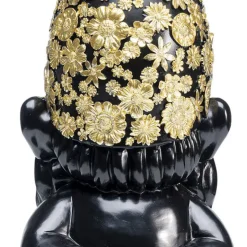 Cheap Decofiguur Dwerg Staand Zwart Goud 61cm Opbergers|Woondecoratie