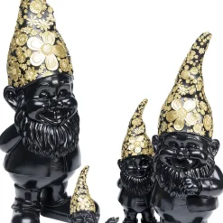 Cheap Decofiguur Dwerg Staand Zwart Goud 61cm Opbergers|Woondecoratie