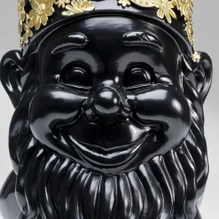 Cheap Decofiguur Dwerg Staand Zwart Goud 61cm Opbergers|Woondecoratie
