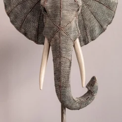 Shop Decofiguur Elephant Head Pearls 76cm Opbergers|Woondecoratie