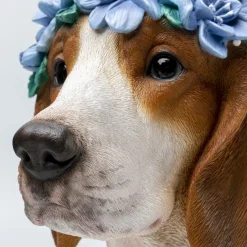 Best Decofiguur Fiori Beagle 47cm Opbergers|Woondecoratie