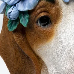 Best Decofiguur Fiori Beagle 47cm Opbergers|Woondecoratie