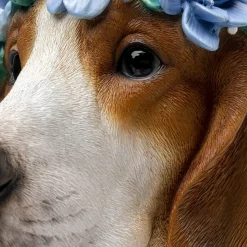 Best Decofiguur Fiori Beagle 47cm Opbergers|Woondecoratie
