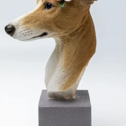 Outlet Decofiguur Fiori Greyhound 47cm Opbergers|Woondecoratie