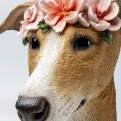 Outlet Decofiguur Fiori Greyhound 47cm Opbergers|Woondecoratie