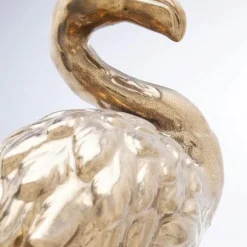 Shop Decofiguur Flamingo Front Gold Opbergers|Woondecoratie