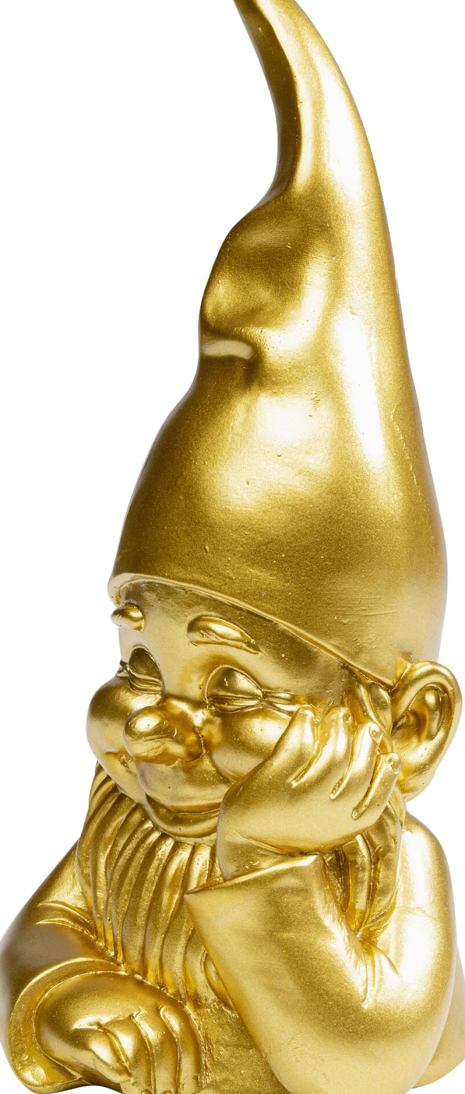 Discount Decofiguur Gnome Gold 21cm Opbergers|Woondecoratie