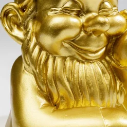 Discount Decofiguur Gnome Gold 21cm Opbergers|Woondecoratie