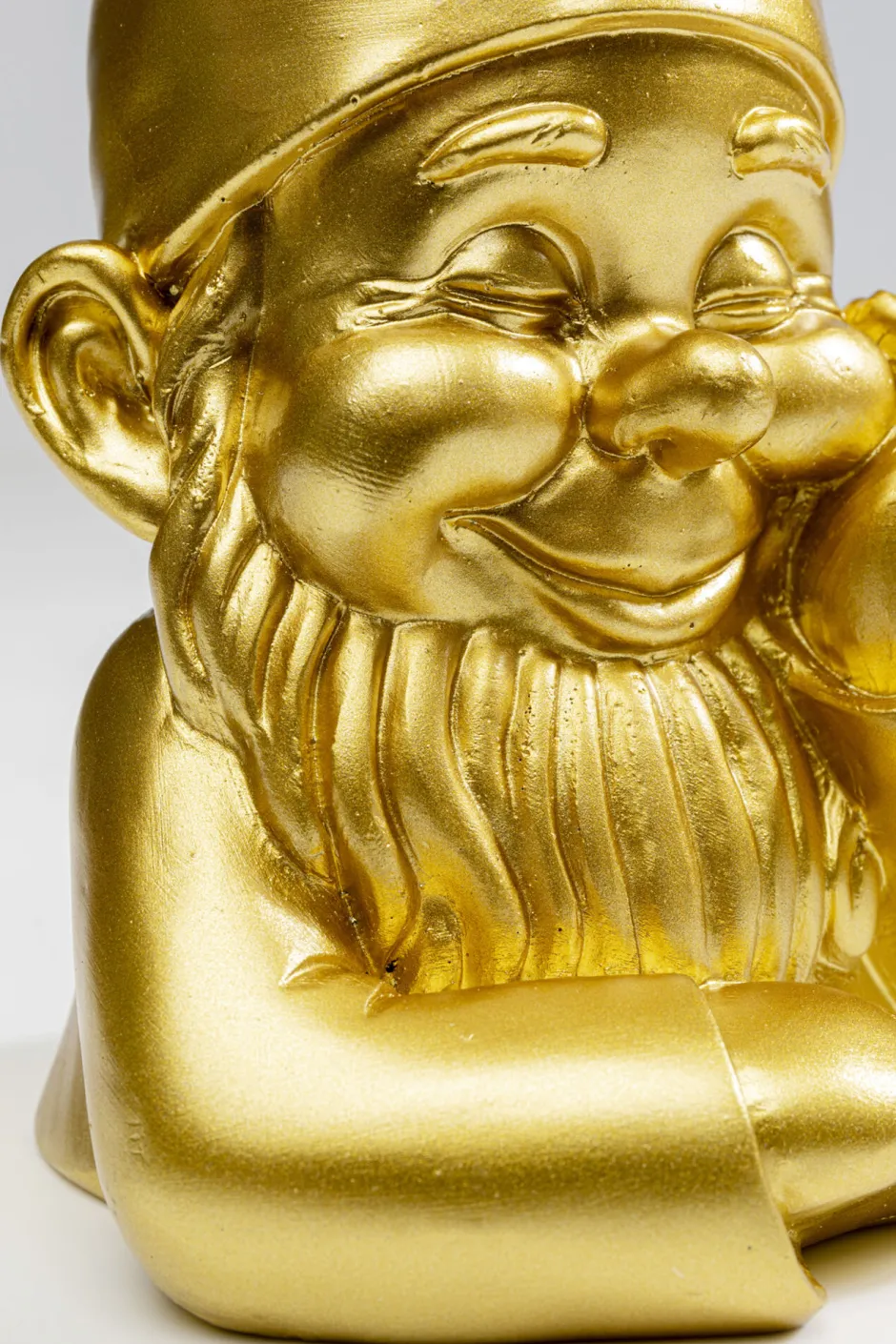 Discount Decofiguur Gnome Gold 21cm Opbergers|Woondecoratie