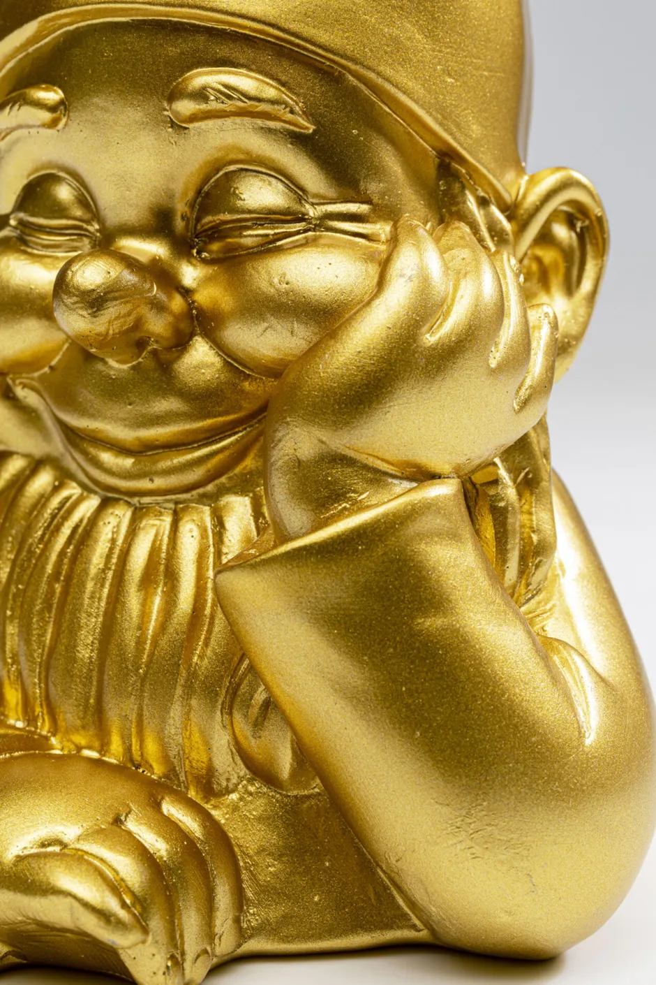 Discount Decofiguur Gnome Gold 21cm Opbergers|Woondecoratie