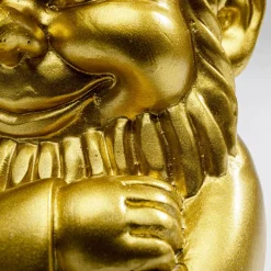 Cheap Decofiguur Gnome Gold Green 21cm Opbergers|Woondecoratie