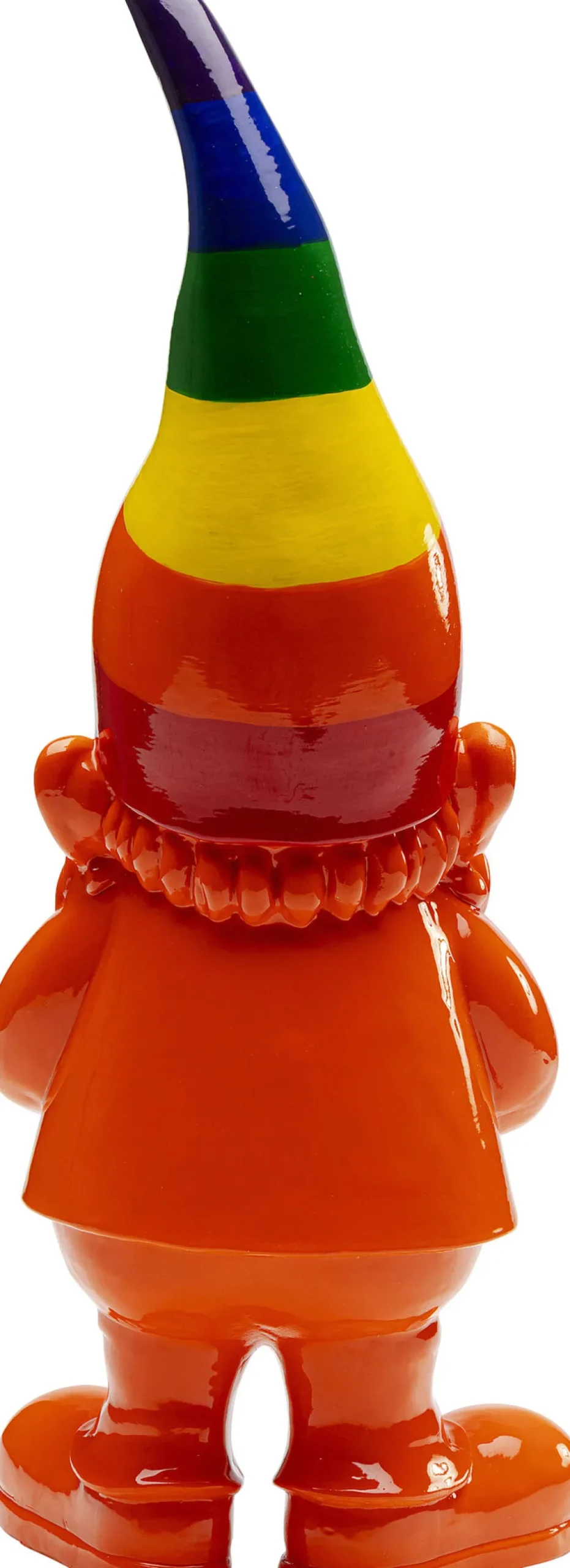 Shop Decofiguur Gnome Standing Rainbow Oranje 46cm Opbergers|Woondecoratie