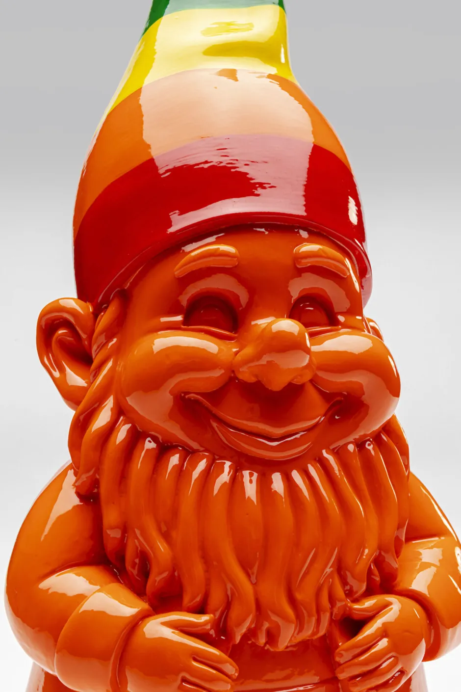 Shop Decofiguur Gnome Standing Rainbow Oranje 46cm Opbergers|Woondecoratie