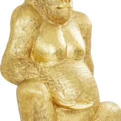 Sale Decofiguur Gorilla Goud XXL 249cm Opbergers|Woondecoratie