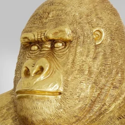 Sale Decofiguur Gorilla Goud XXL 249cm Opbergers|Woondecoratie