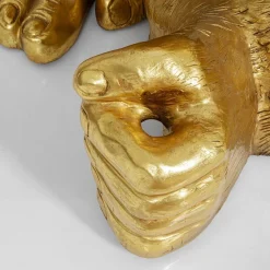 Sale Decofiguur Gorilla Goud XXL 249cm Opbergers|Woondecoratie