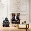Cheap Decofiguur Gorilla Side XL Zwart Opbergers|Woondecoratie