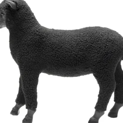 Cheap Decofiguur Happy Sheep Wool Black 37cm Woondecoratie|Tuinmeubelen