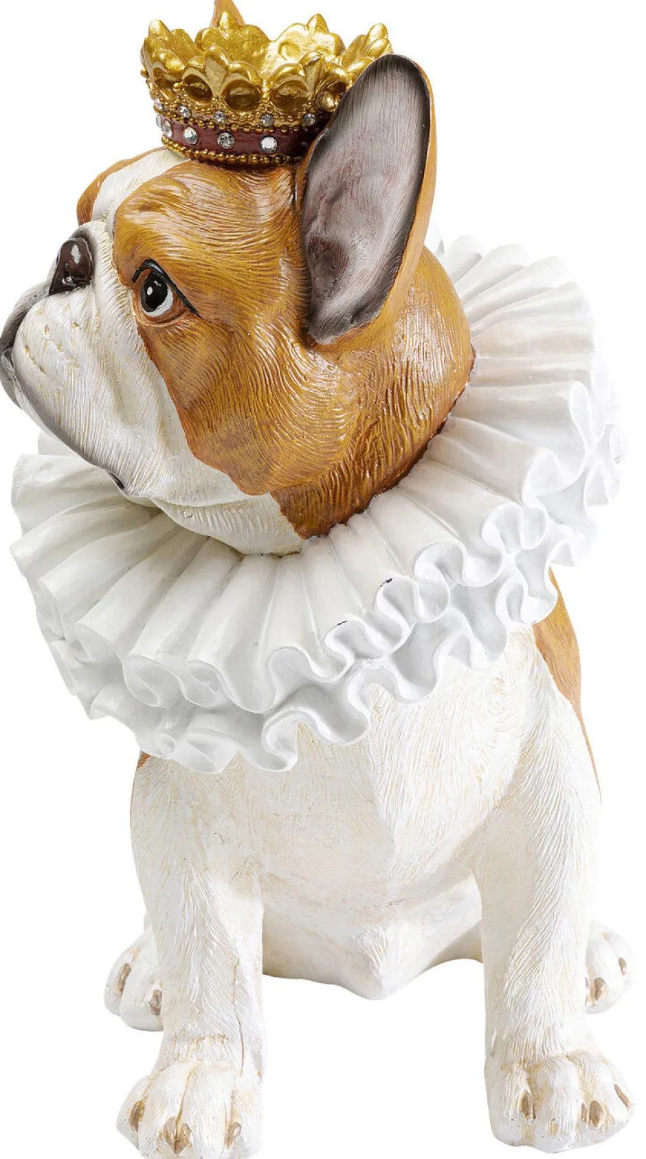 Discount Decofiguur King Dog Brown 29cm Opbergers|Woondecoratie