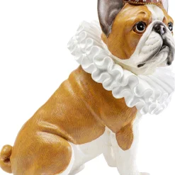 Discount Decofiguur King Dog Brown 29cm Opbergers|Woondecoratie