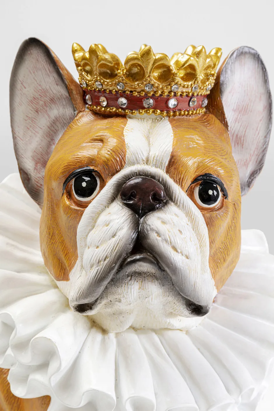 Discount Decofiguur King Dog Brown 29cm Opbergers|Woondecoratie