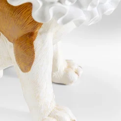 Discount Decofiguur King Dog Brown 29cm Opbergers|Woondecoratie