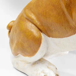 Discount Decofiguur King Dog Brown 29cm Opbergers|Woondecoratie