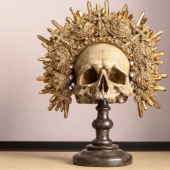 Cheap Decofiguur King Skull Woondecoratie|Kasten