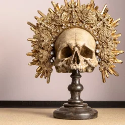 Cheap Decofiguur King Skull Woondecoratie|Kasten