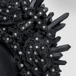 Clearance Decofiguur King Skull Zwart Opbergers|Woondecoratie