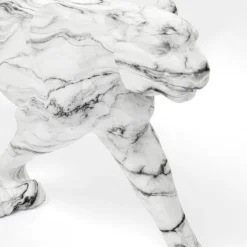 Best Decofiguur Leopard Marmer 129cm Opbergers|Woondecoratie