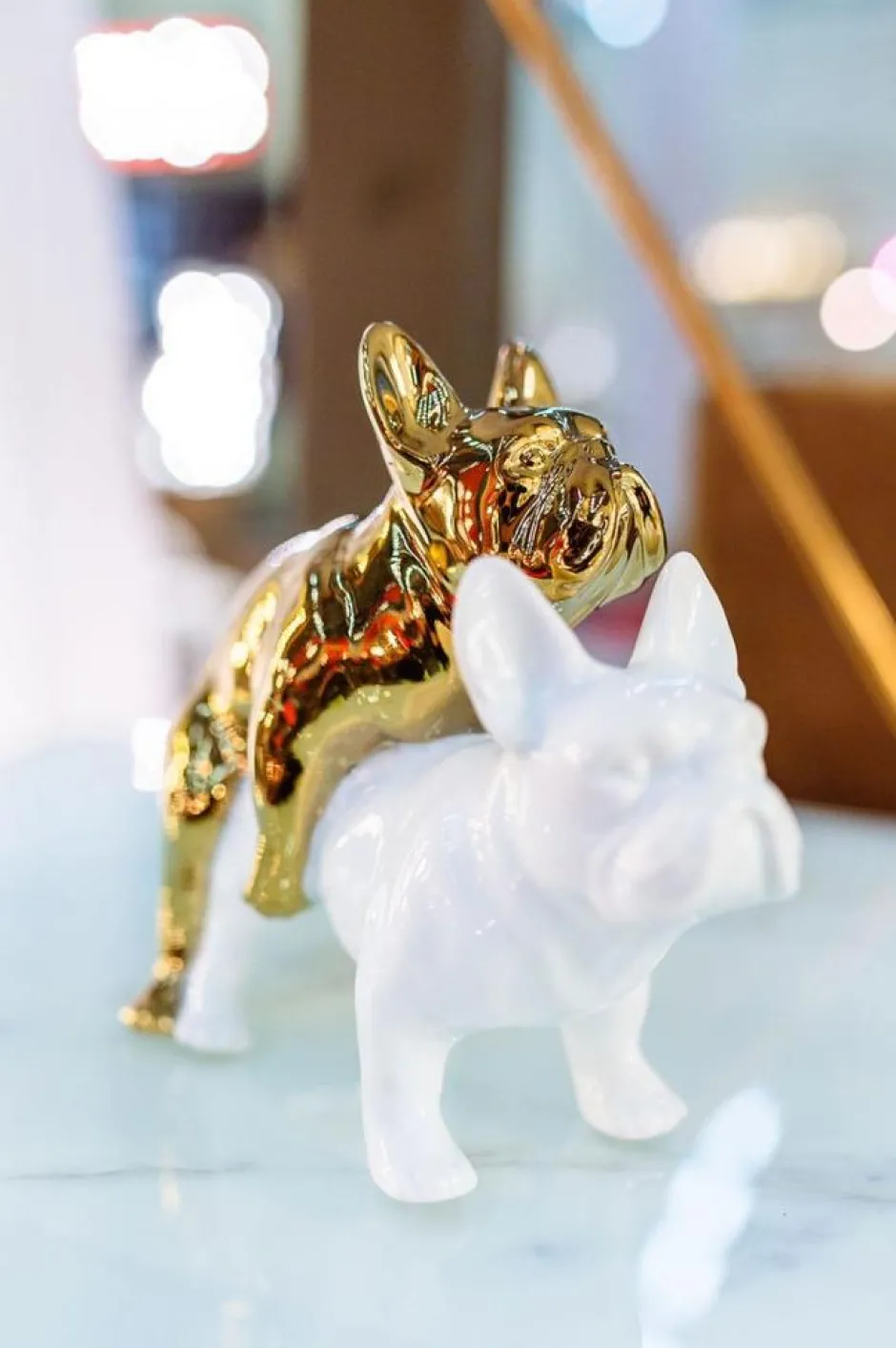 Clearance Decofiguur Love Dogs Opbergers|Woondecoratie