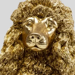Cheap Decofiguur Mrs Poodle Gold 34cm Opbergers|Woondecoratie