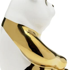 Fashion Decofiguur Panda Gold 19cm Opbergers|Woondecoratie