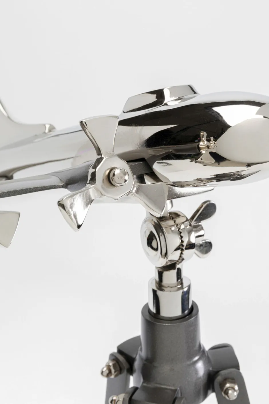 Clearance Decofiguur Plane Tripod 54cm Opbergers|Woondecoratie