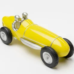 Discount Decofiguur Racing Car Yellow 9cm Opbergers|Woondecoratie