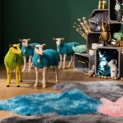 Clearance Decofiguur Sheep Colore Groen Opbergers|Woondecoratie