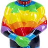 Sale Decofiguur Sitting Dog Regenboog 80cm Opbergers|Woondecoratie
