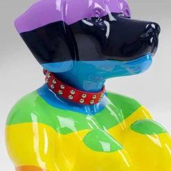 Sale Decofiguur Sitting Dog Regenboog 80cm Opbergers|Woondecoratie